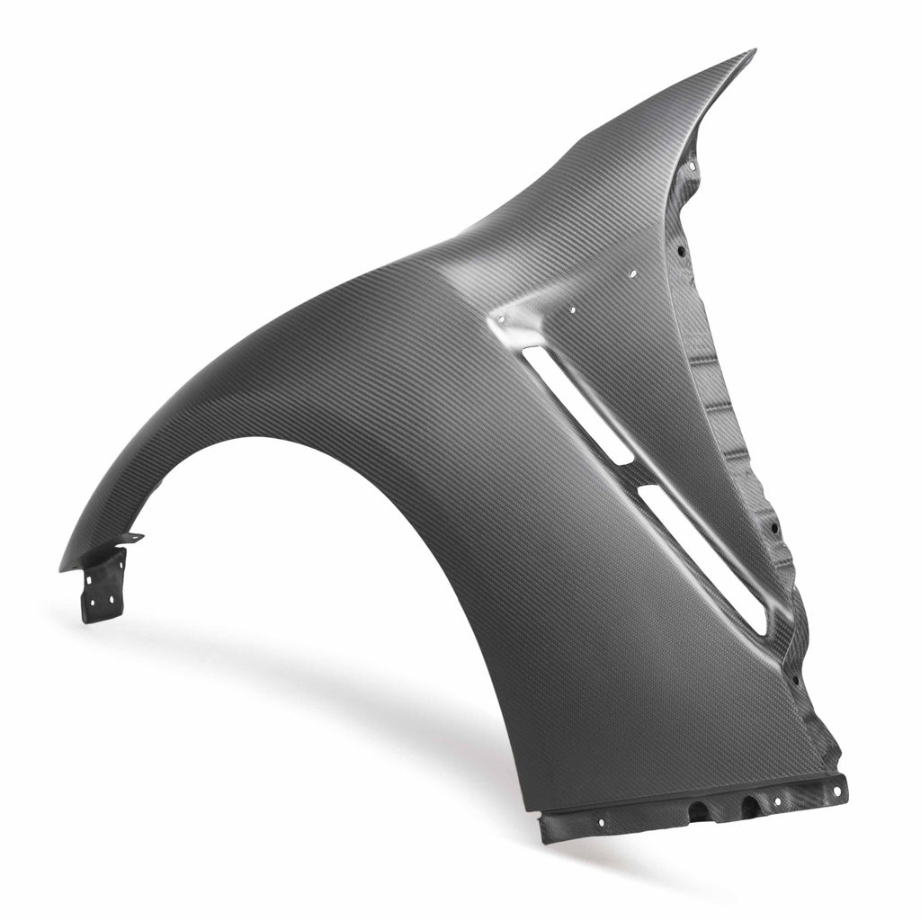 Seibon OEM-Style Dry Carbon Front Fenders - 2009-2022 Nissan GTR
