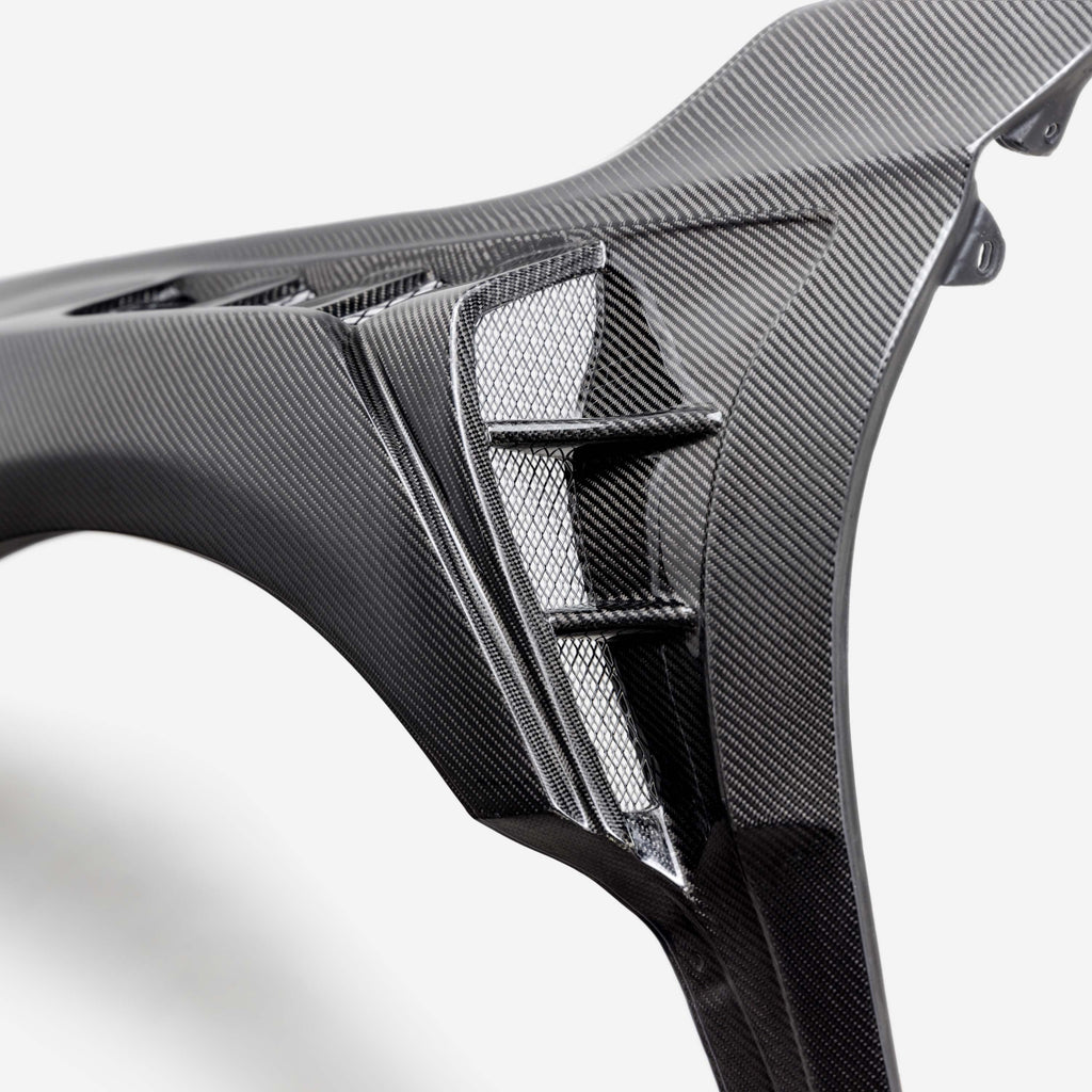 Seibon MB-Style Carbon Fiber Fenders - 2023-2025 Honda Civic Type R (20mm Wider)