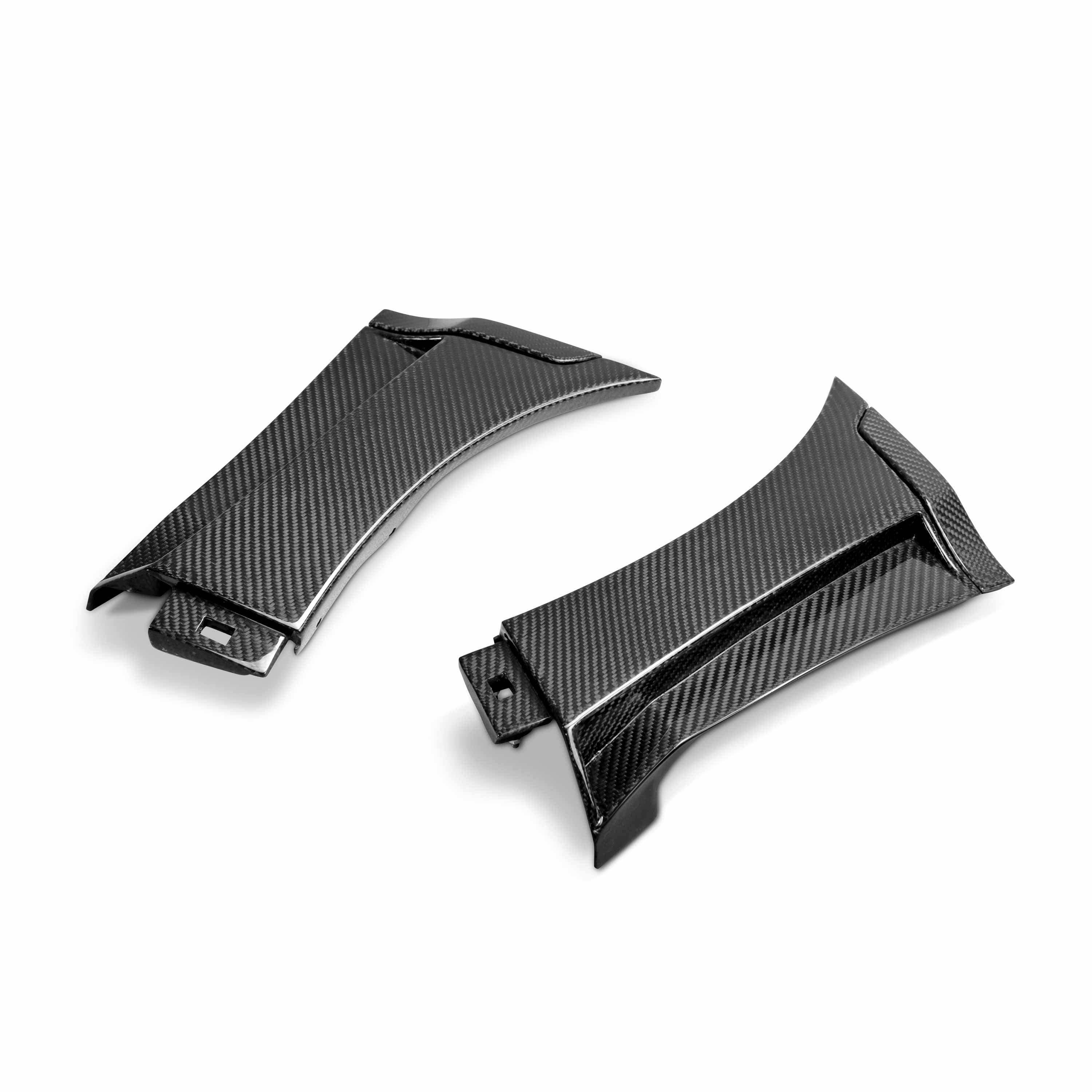 Seibon Carbon Fiber Fender Caps - 2015-2021 Subaru WRX/STI