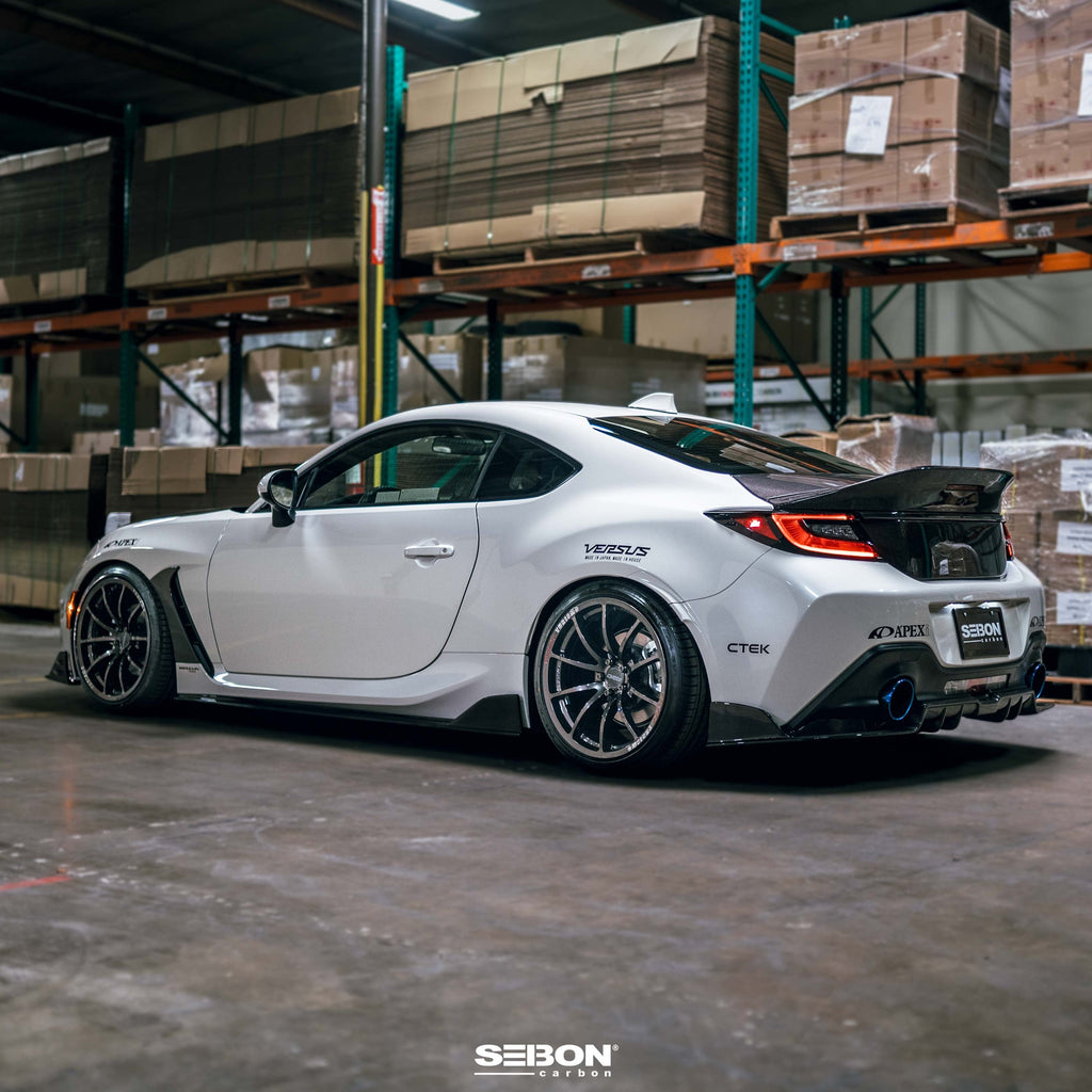 Seibon Carbon Fiber Fender Trim - 2022-2024 Toyota GR86/Subaru BRZ