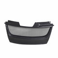 Seibon TD-Style Carbon Fiber Front Grille - 2006-2009 Volkswagen Golf GTI (Emblem Shaved)