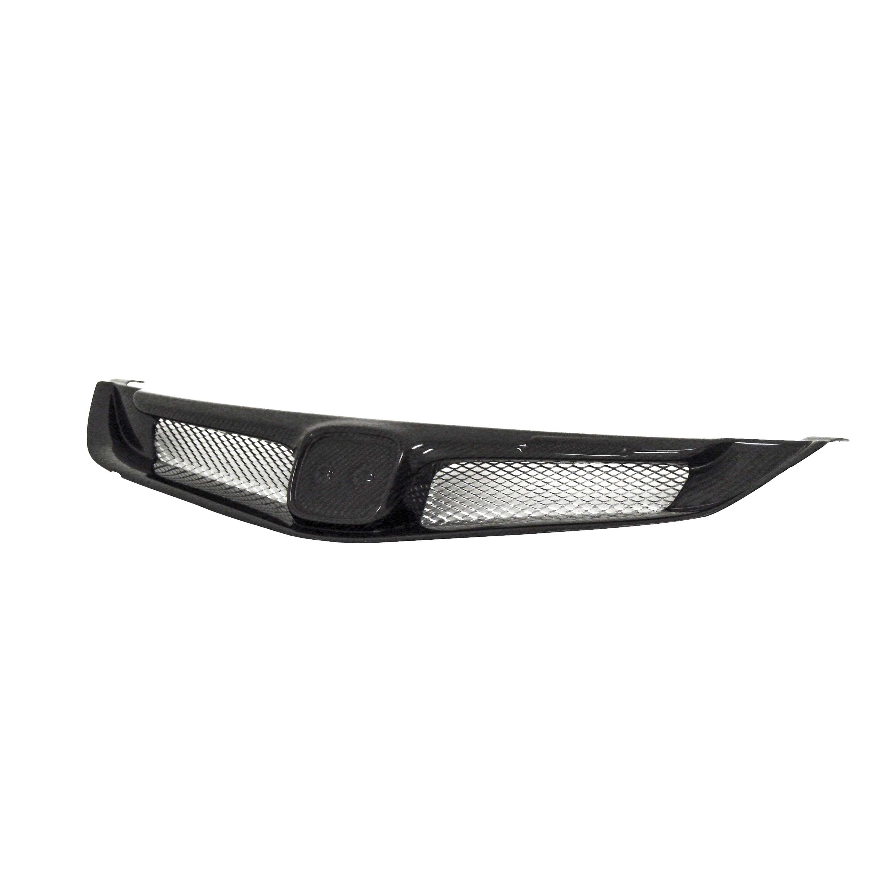 Seibon MG-Style Carbon Fiber Front Grille - 2006-2010 Honda Civic 4DR JDM