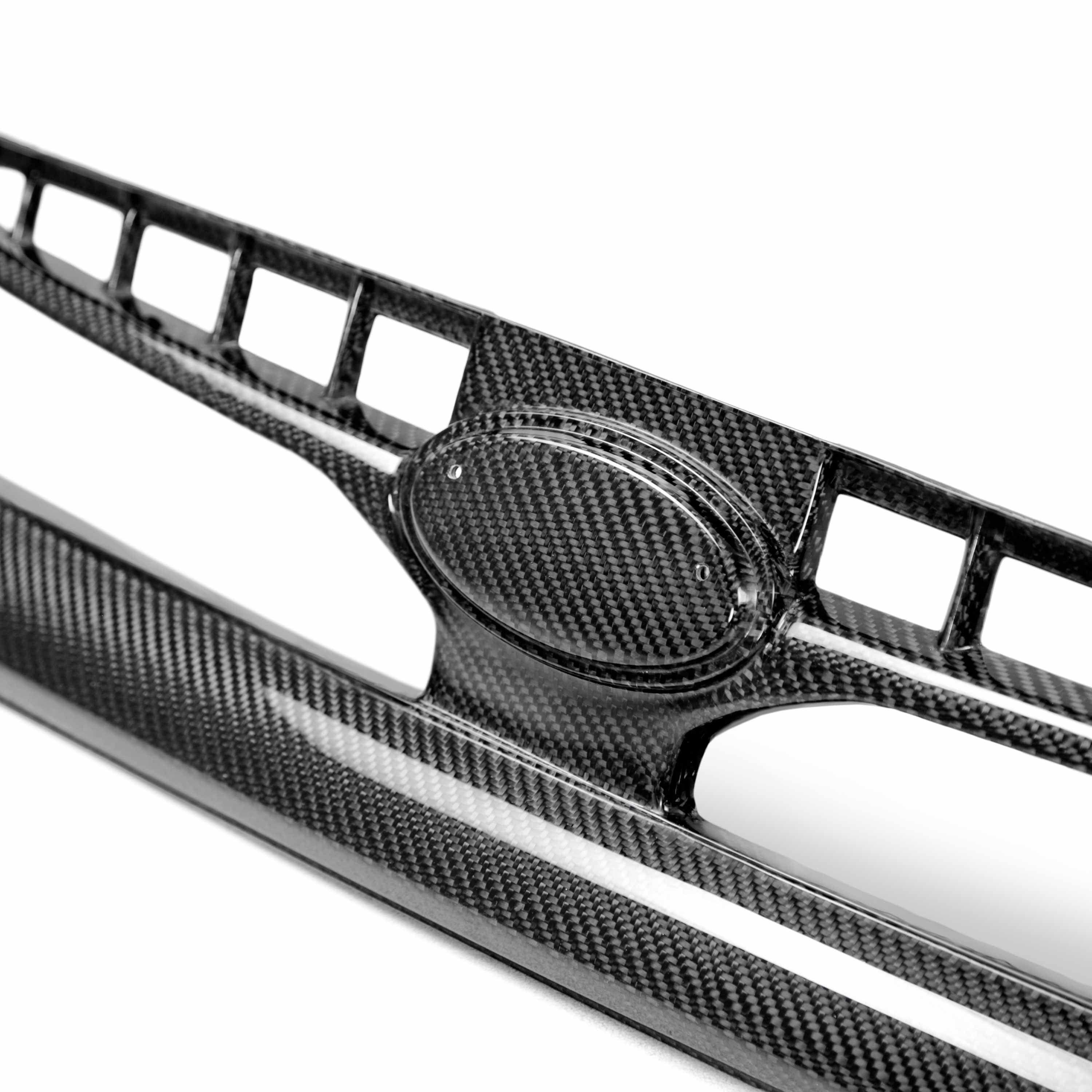 Seibon OEM-Style Carbon Fiber Front Grille - 2015-2017 Subaru WRX/STI