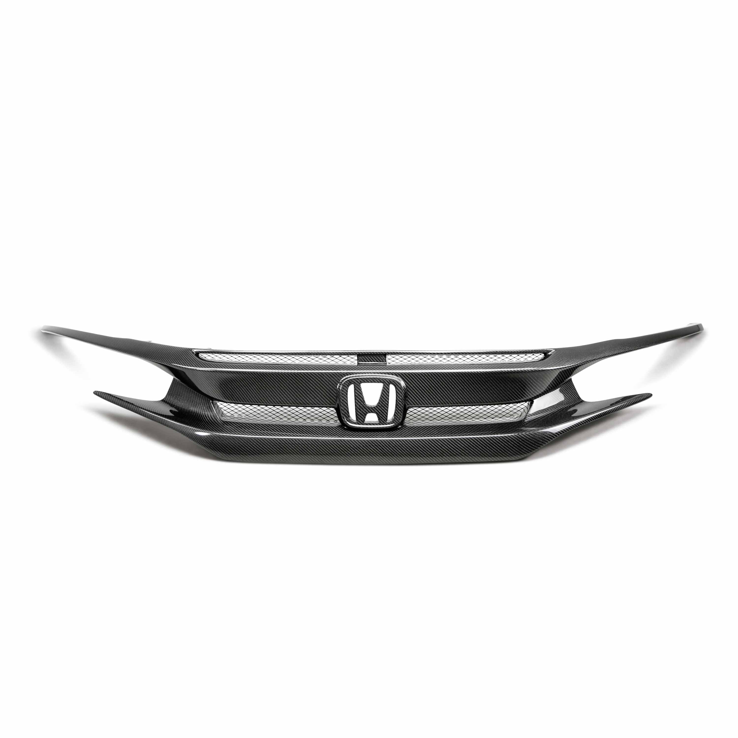 Seibon OE-Style Carbon Fiber Front Grille - 2016-2021 Honda Civic