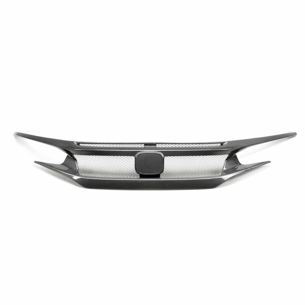 Seibon CV-Style Carbon Fiber Front Grille - 2017-2021 Honda Civic Type R