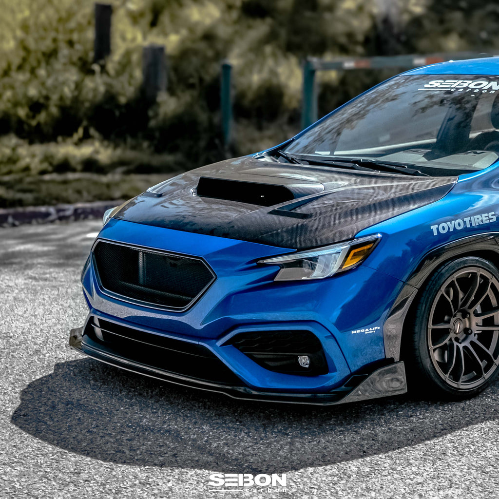Seibon Carbon Fiber Front Grille - 2022-2024 Subaru WRX