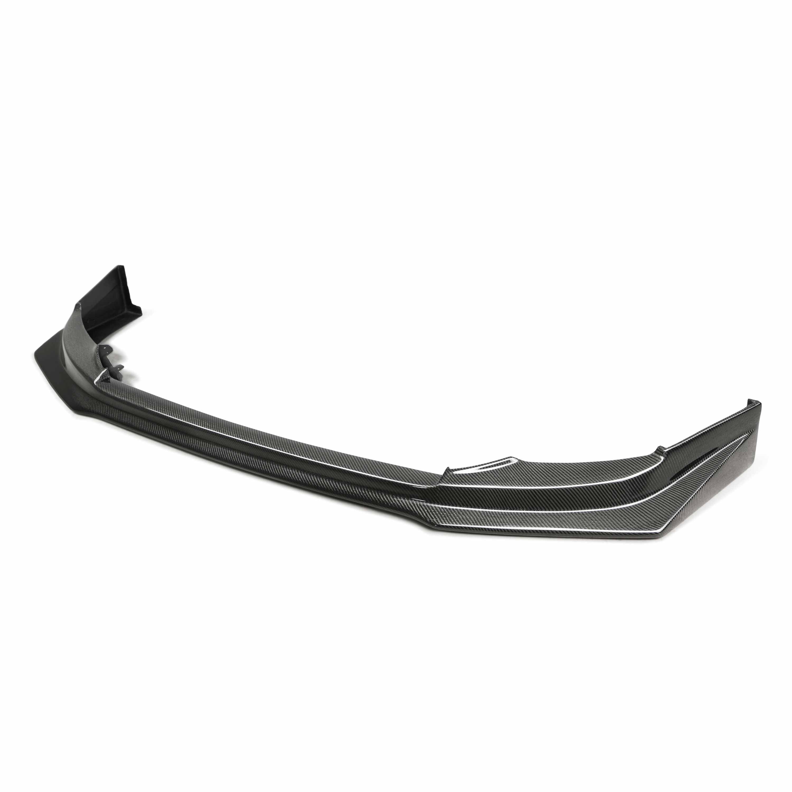Seibon VR-Style Carbon Fiber Front Lip - 2008-2015 Mitsubishi Lancer EVO X