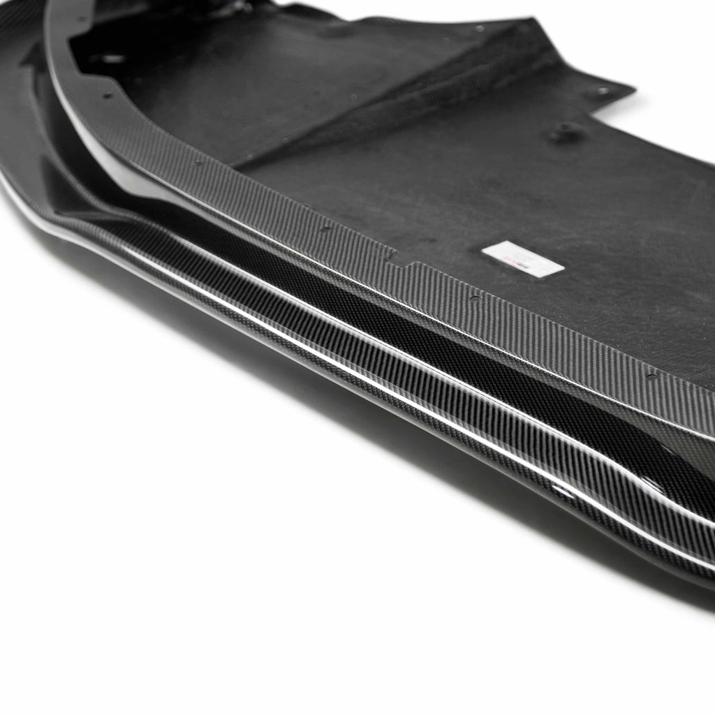 Seibon SS-Style Carbon Fiber Front Lip - 2009-2011 Nissan GTR
