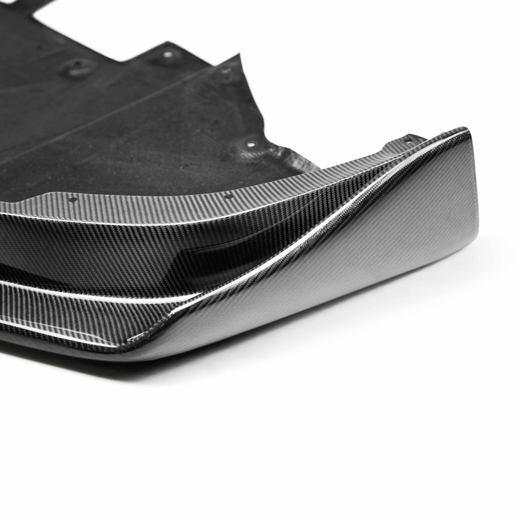 Seibon SS-Style Carbon Fiber Front Lip - 2009-2011 Nissan GTR