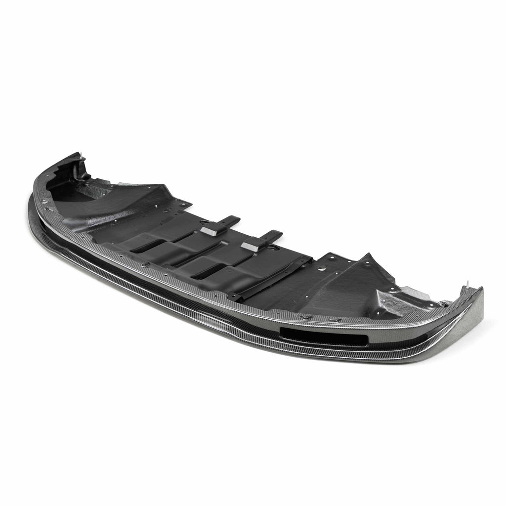 Seibon VS-Style Carbon Fiber Front Lip - 2012-2016 Nissan GTR