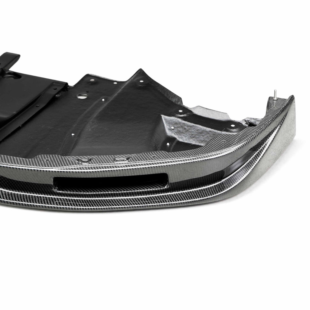 Seibon VS-Style Carbon Fiber Front Lip - 2012-2016 Nissan GTR