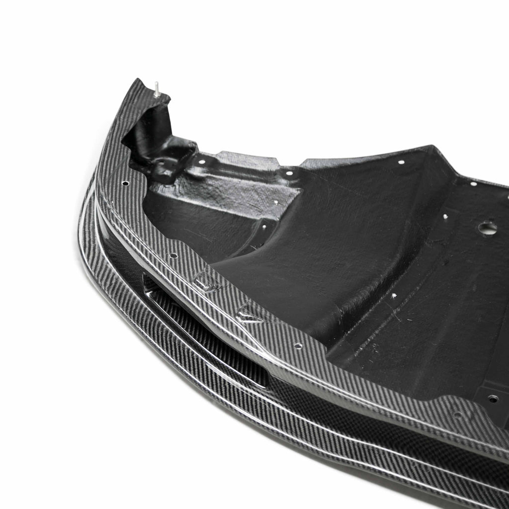 Seibon VS-Style Carbon Fiber Front Lip - 2012-2016 Nissan GTR