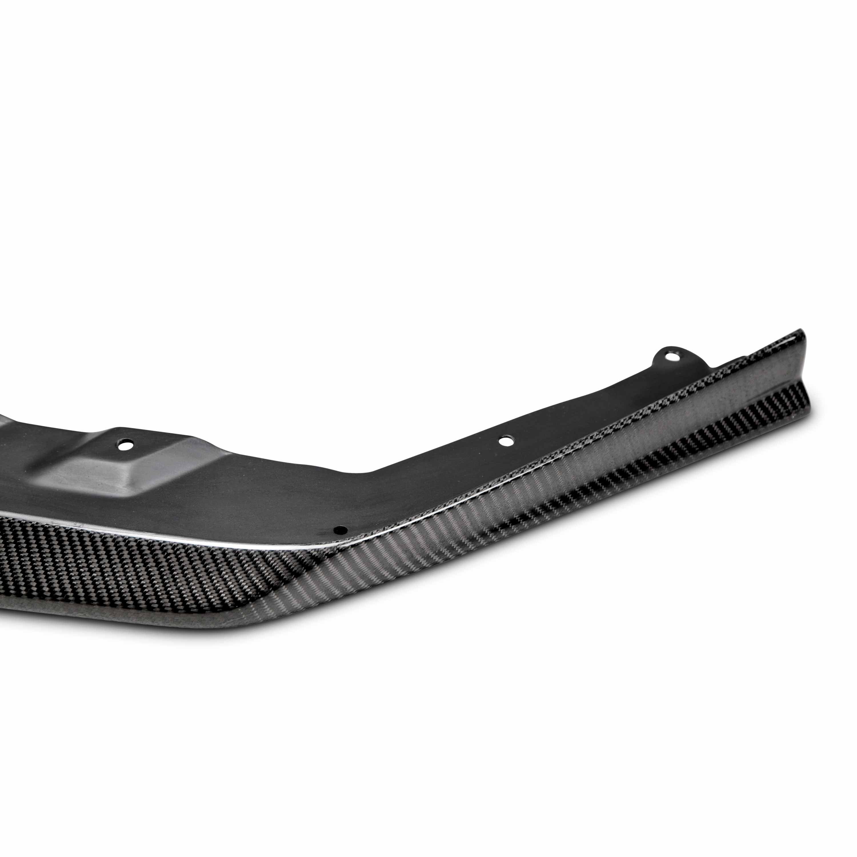 Seibon MB1-Style Carbon Fiber Front Lip - 2015-2017 Subaru WRX/STI
