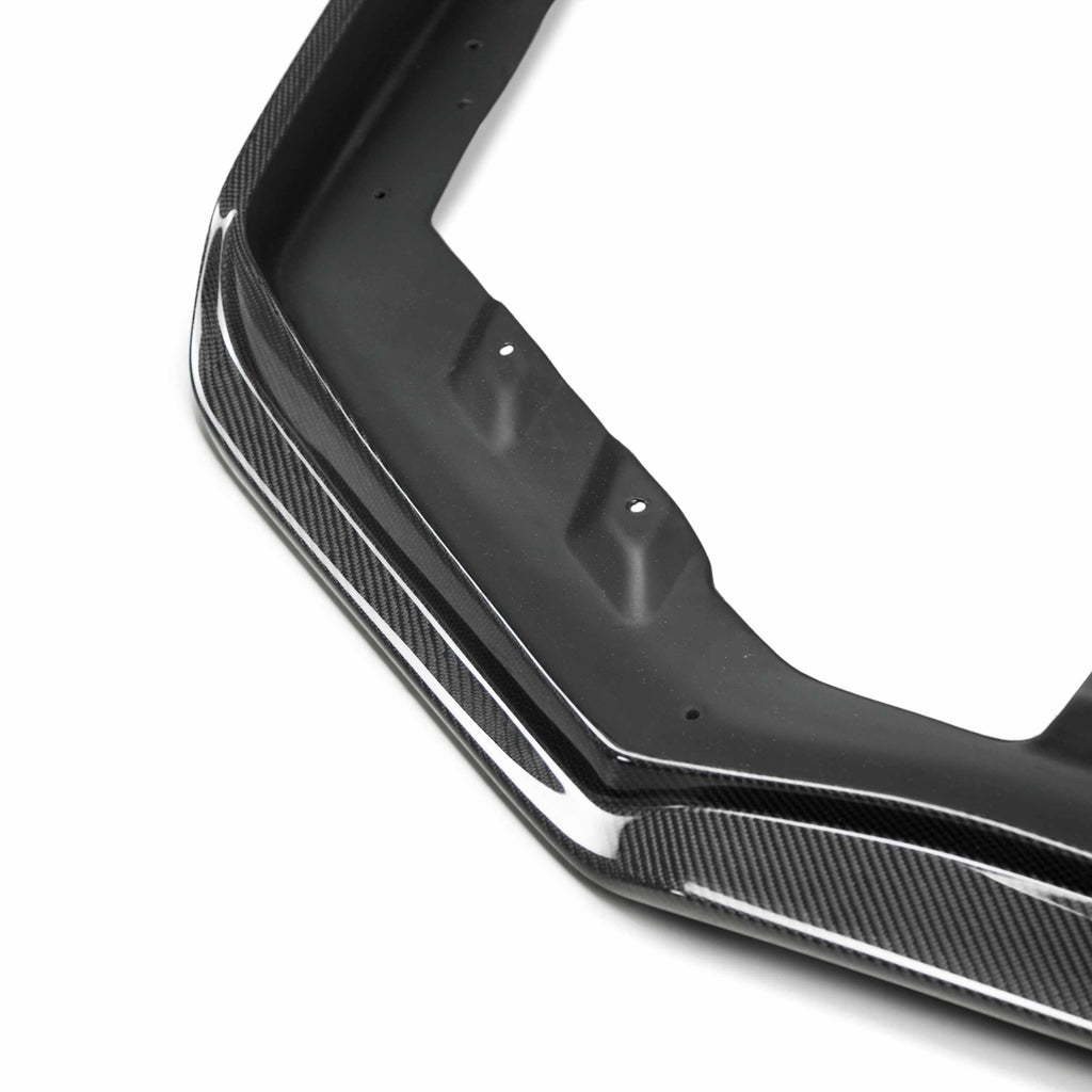 Seibon MB3-Style Carbon Fiber Front Lip - 2018-2021 Subaru WRX/STI
