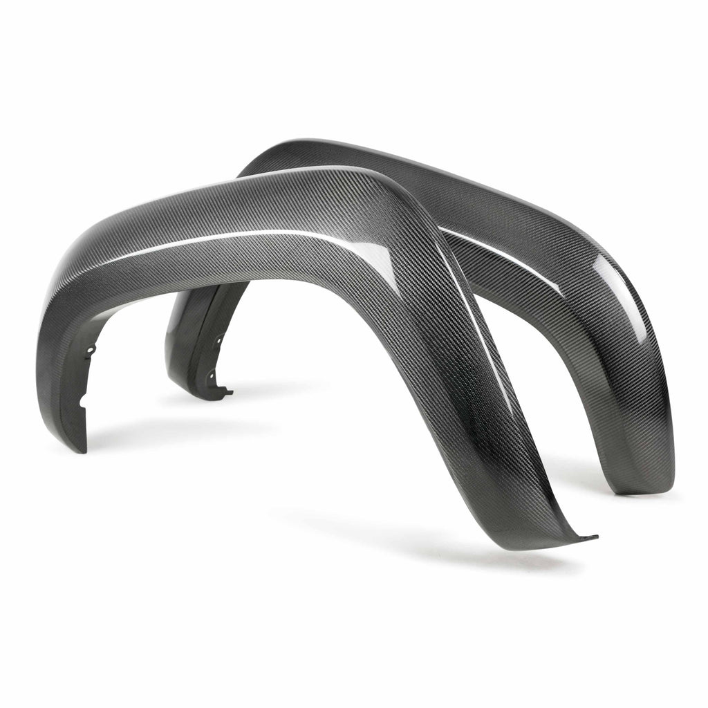 Seibon Carbon Fiber Front Fender Flares - 2016-2023 Toyota Tacoma