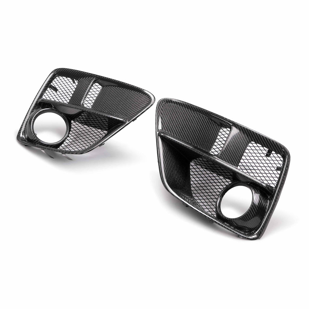 Seibon Carbon Fiber Fog Light Surround - 2015-2017 Subaru WRX/STI