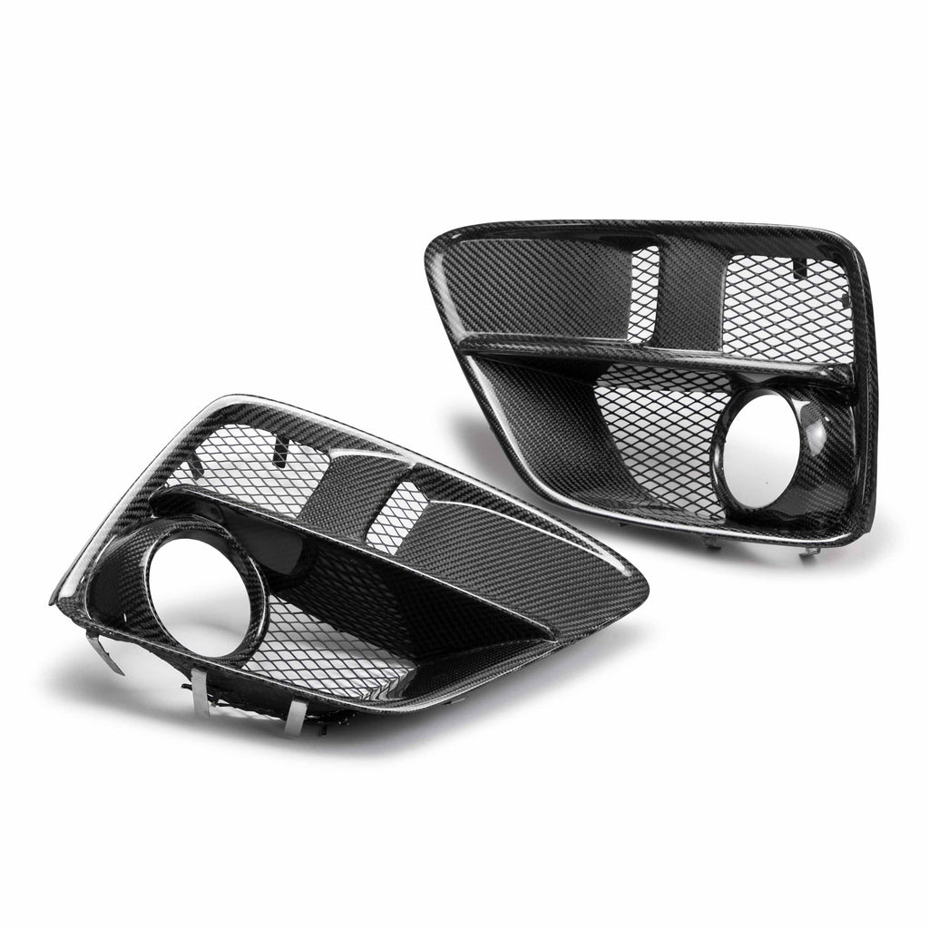 Seibon Carbon Fiber Fog Light Surround - 2015-2017 Subaru WRX/STI