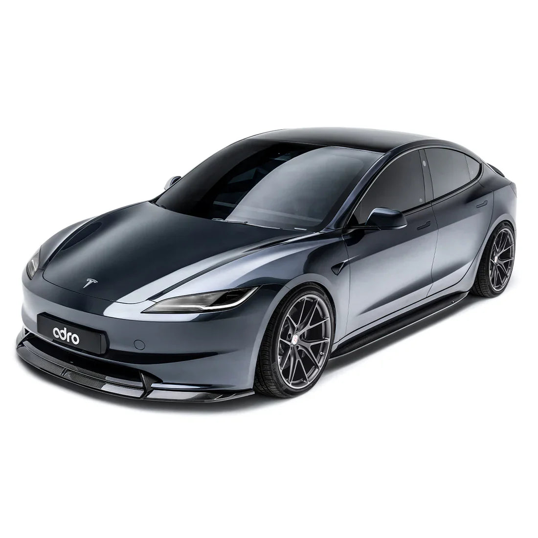 ADRO Tesla Model 3 Highland Carbon Fiber Front Lip