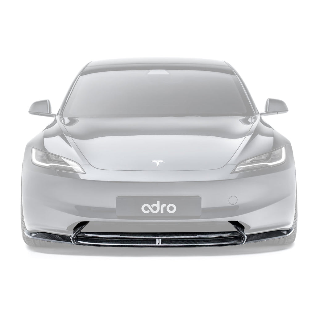 ADRO Tesla Model 3 Highland Carbon Fiber Front Lip