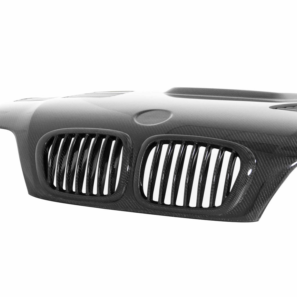 Seibon GTR-Style Carbon Fiber Hood - 2001-2005 BMW E46 M3