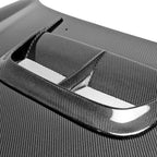 Seibon CW-Style Carbon Fiber Hood - 2002-2003 Subaru Impreza/WRX