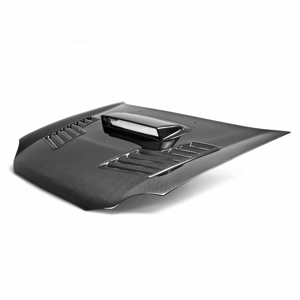 Seibon CWII-Style Carbon Fiber Hood - 2002-2003 Subaru Impreza/WRX