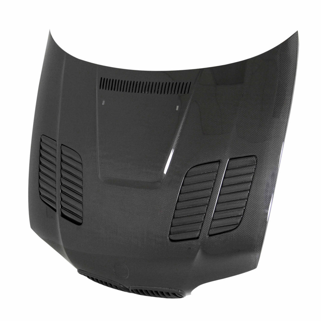 Seibon GTR-Style Carbon Fiber Hood - 2002-2005 BMW E46 2DR, LCI
