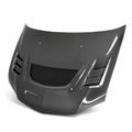 Seibon CW-Style Carbon Fiber Hood - 2003-2006 Mitsubishi Lancer EVO