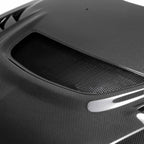 Seibon CW-Style Carbon Fiber Hood - 2003-2006 Mitsubishi Lancer EVO