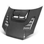 Seibon CW-Style Carbon Fiber Hood - 2004-2005 Subaru Impreza/WRX/STI