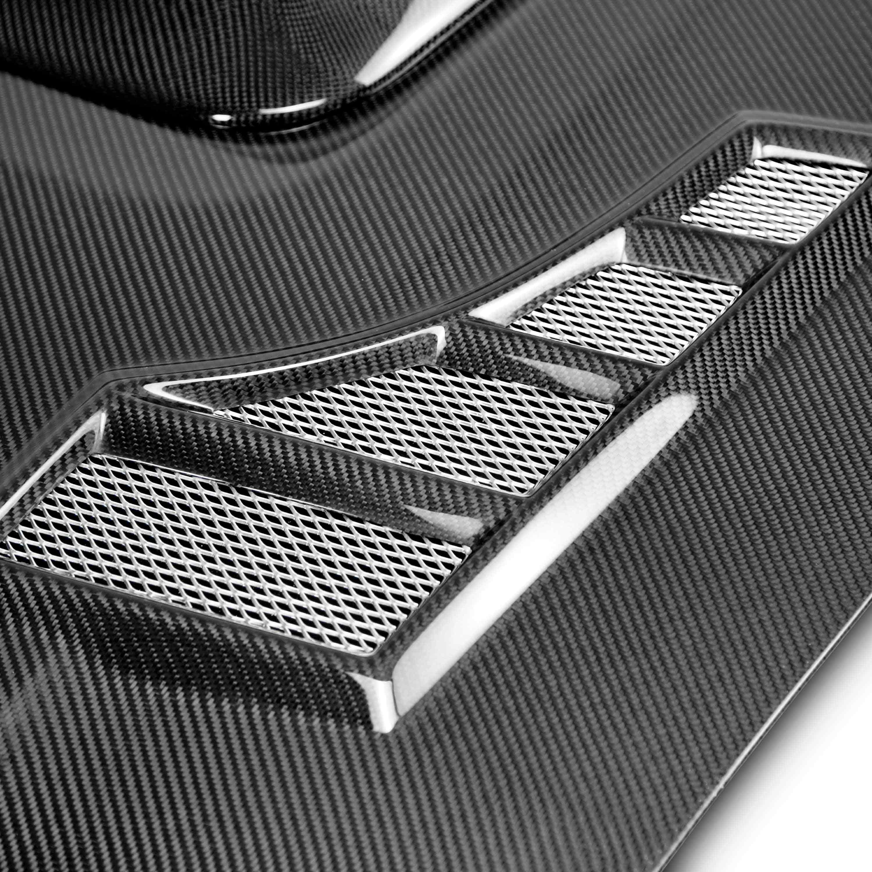 Seibon CW-Style Carbon Fiber Hood - 2004-2005 Subaru Impreza/WRX/STI