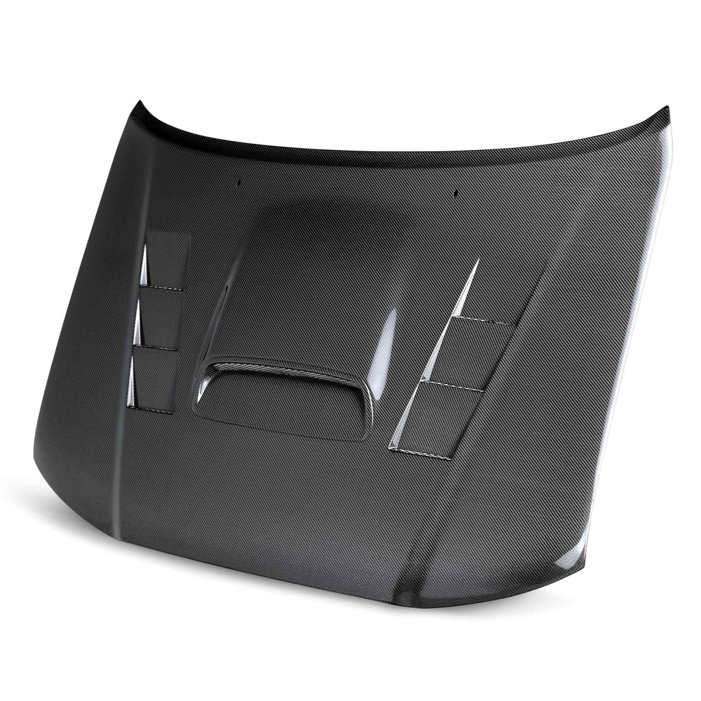 Seibon TS-Style Carbon Fiber Hood - 2005-2011 Toyota Tacoma