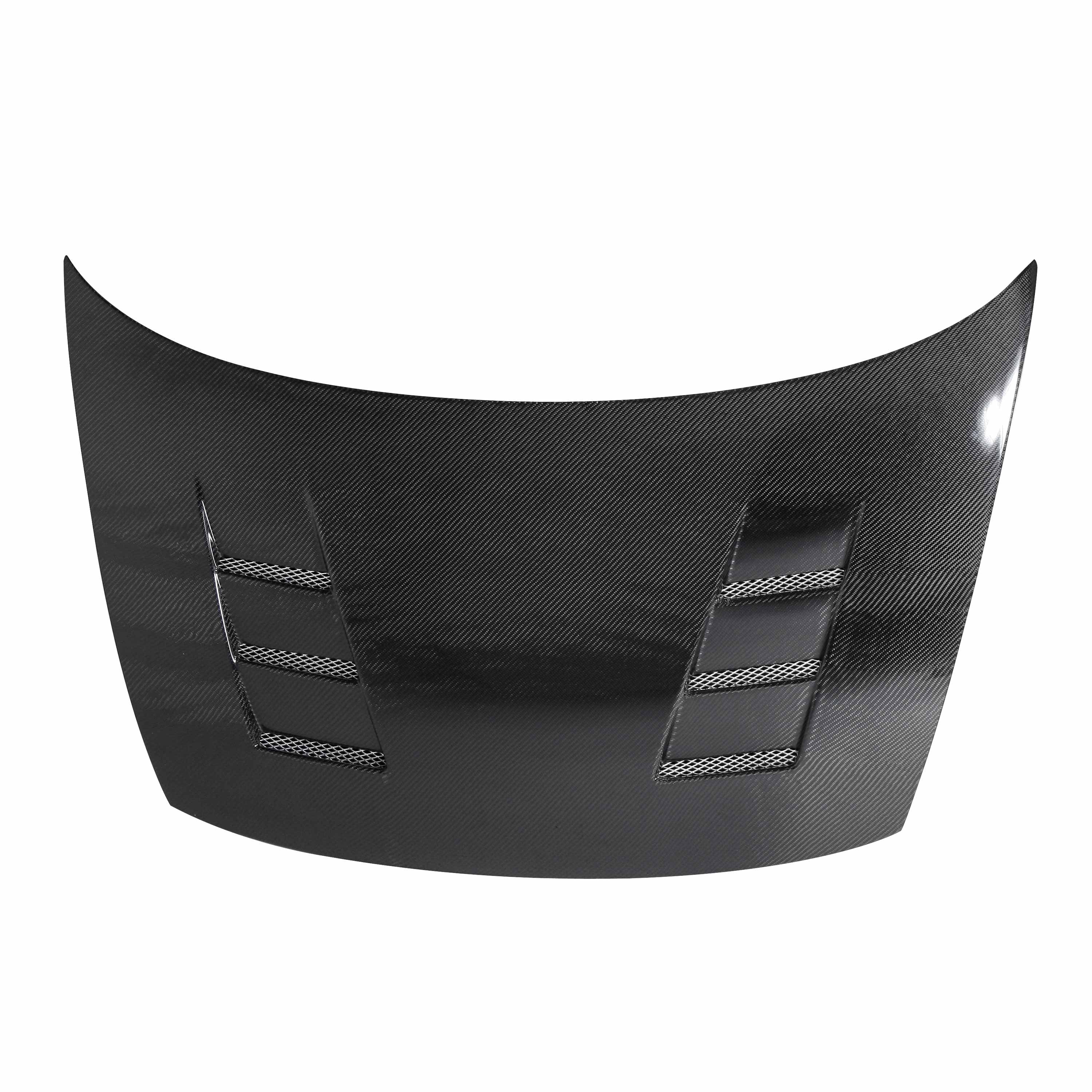 Seibon TS-Style Carbon Fiber Hood - 2006-2011 Honda Civic 2DR