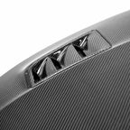 Seibon MGII-Style Carbon Fiber Hood - 2006-2011 Honda Civic 4DR