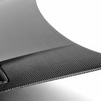 Seibon MGII-Style Carbon Fiber Hood - 2006-2011 Honda Civic 4DR