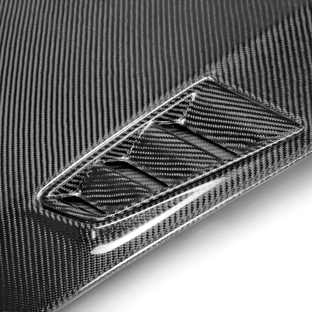 Seibon MGII-Style Carbon Fiber Hood - 2006-2010 Honda Civic 4DR JDM / Acura CSX