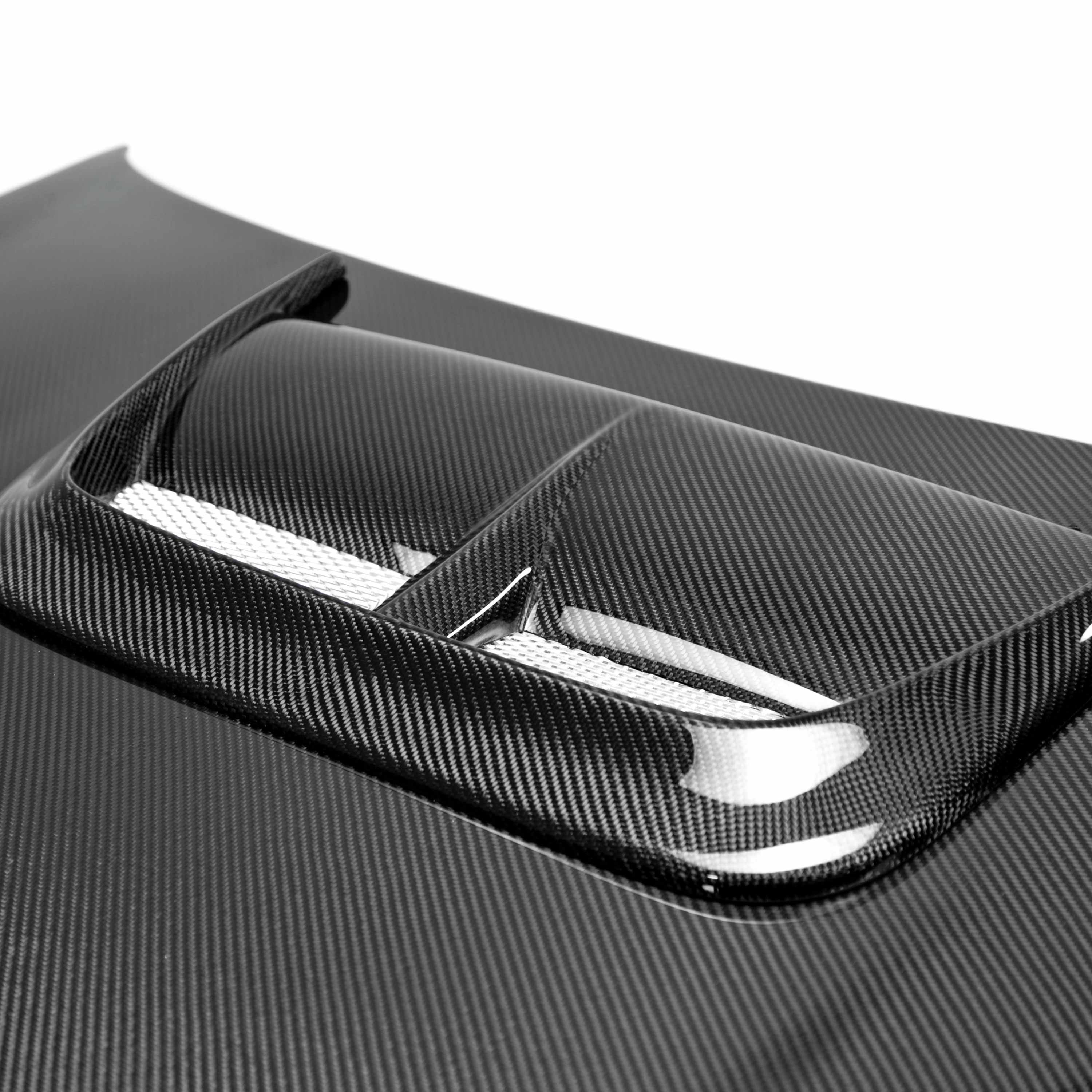 Seibon CW-Style Carbon Fiber Hood - 2006-2007 Subaru Impreza/WRX/STI