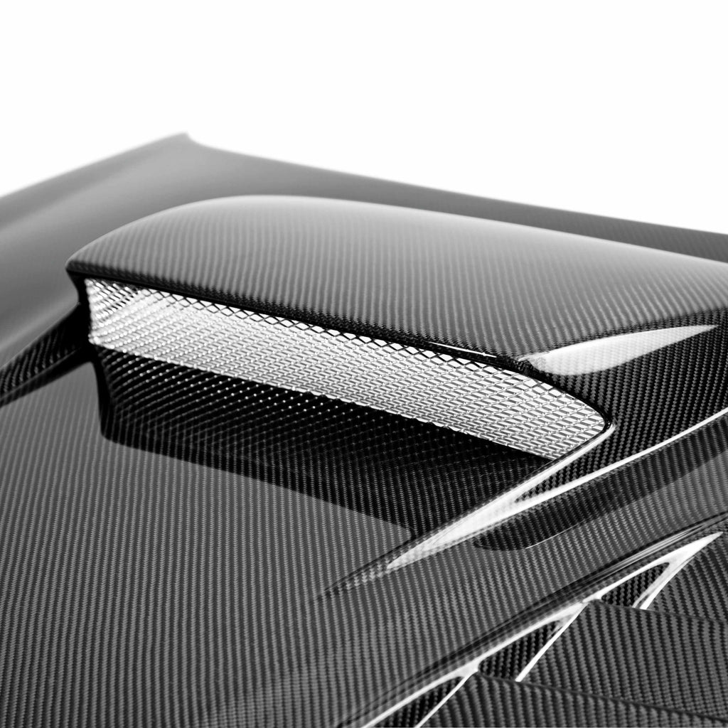 Seibon CWII-Style Carbon Fiber Hood - 2006-2007 Subaru Impreza/WRX/STI