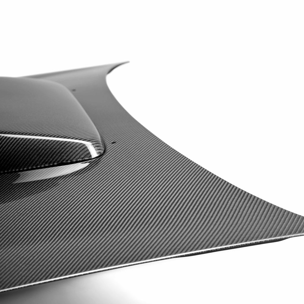 Seibon OEM-Style Carbon Fiber Hood - 2006-2007 Subaru Impreza/WRX/STI