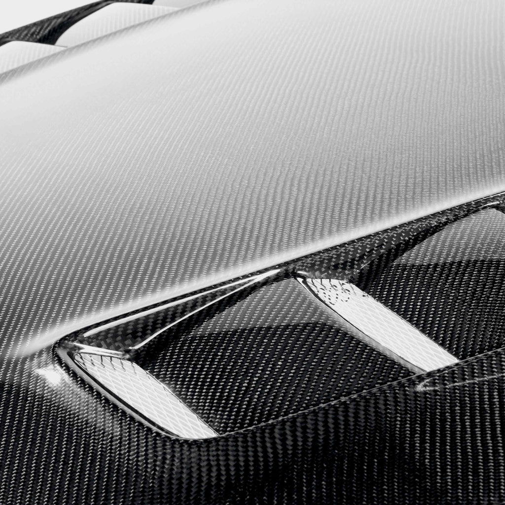 Seibon TSII-Style Carbon Fiber Hood - 2008-2014 Lexus ISF