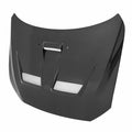 Seibon CW-Style Carbon Fiber Hood - 2008-2015 Mitsubishi Lancer EVO X