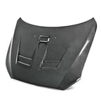 Seibon DV-Style Carbon Fiber Hood - 2008-2015 Mitsubishi Lancer EVO X