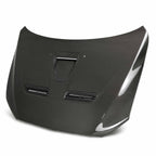 Seibon OEM-Style Carbon Fiber Hood - 2008-2015 Mitsubishi Lancer EVO X