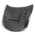 Seibon STI-Style Carbon Fiber Front Grille - 2008-2014 Subaru WRX/STI