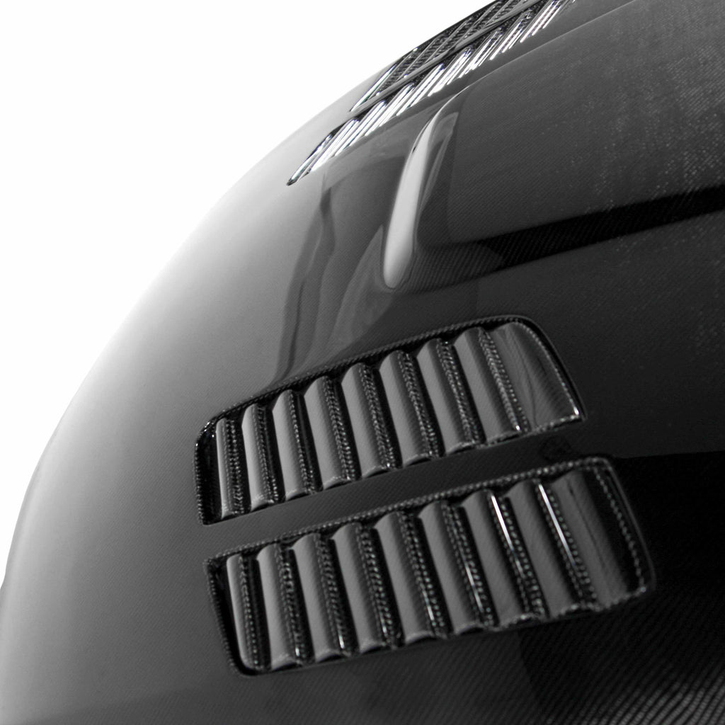Seibon Carbon GTR-style carbon fiber hood for 2009-2011 BMW E90 4DR