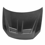 Seibon DV-Style Carbon Fiber Hood - 2010-2014 VW Golf / GTI (Shaved Emblem)