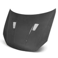Seibon TM-Style Carbon Fiber Hood - 2010-2014 VW Golf / GTI (Shaved Emblem)