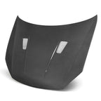 Seibon TM-Style Carbon Fiber Hood - 2010-2014 VW Golf / GTI (Shaved Emblem)