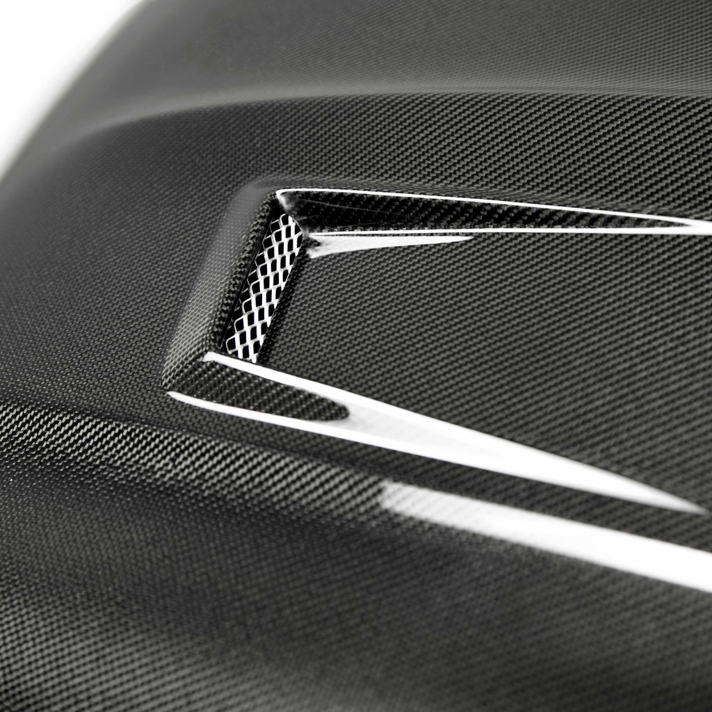 Seibon GT-Style Carbon Fiber Hood - 2012-2015 Mercedes Benz C63