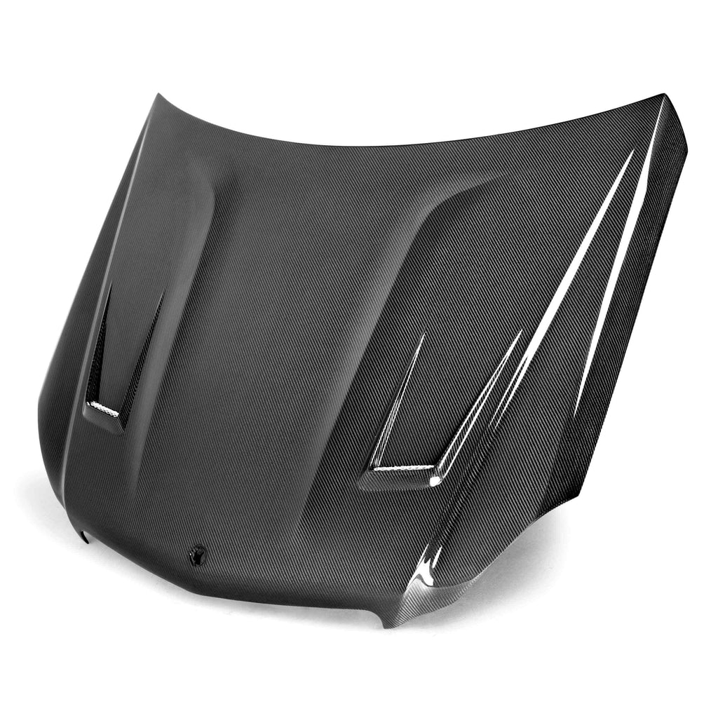 Seibon GT-Style Carbon Fiber Hood - 2012-2014 Mercedes Benz C-Class (Does Not Fit C-63)
